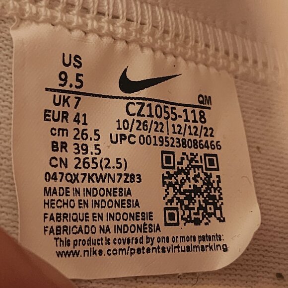 Nike Blazer Mid 77 Shoes Womens Size 9.5 Retro CZ1055-118 Classic Basketball - Picture 13 of 14